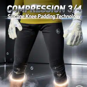 RG Compression 3/4 Silicone Knee Padding